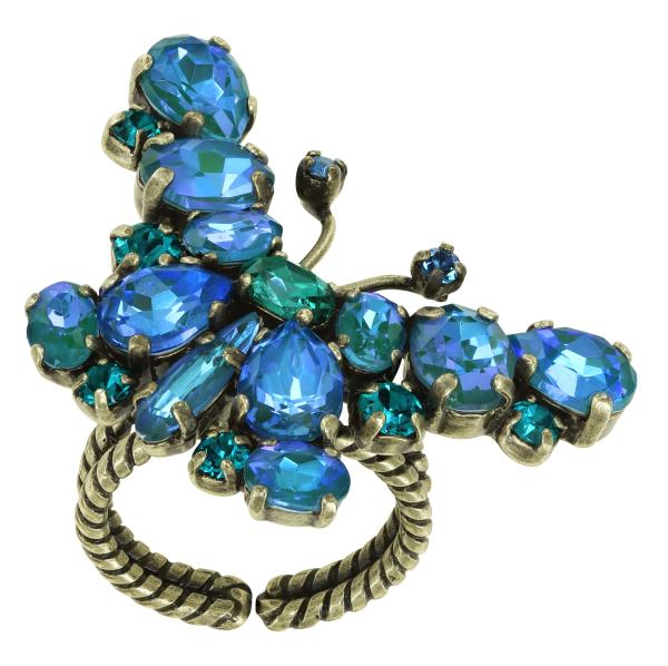 Blau - Butterfly Dance - Konplott ring
